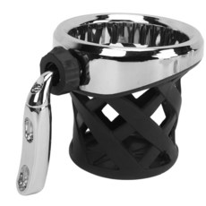 오토바이 컵 홀더 알루미늄 음료 경량 핸들바 2018~2023 DCT GL1800 F6B와 호환 8.4x10.4x10.9cm(3.3x4.1x4.3인치) 실버, 오토바이 컵 홀더, 알루미늄 음료 경량 핸들바 2018