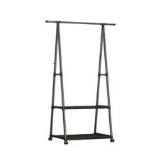 이동식 삼각 옷걸이 다용도 행거 수납장 진열대