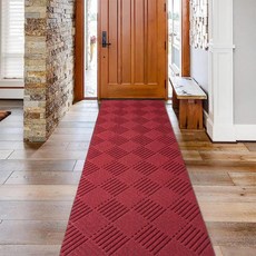 SHNOSU Runner Rugs 1FTx6FT Indoor Outdoor Hallway Rubber Backing Non-Slip Carpet Washable Area Cus