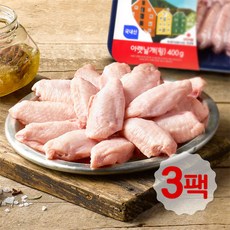 [코켄] 윙(아랫날개) 400g 3팩 SET, 3개