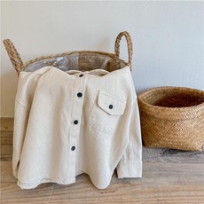 女童長袖翻領刺繡襯衫 春季新款