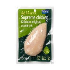테비토퍼 슈프림 치킨 고양이간식, 1개, 100g, 오리지널