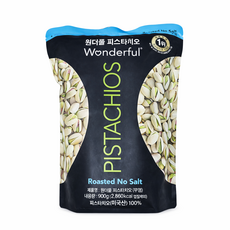 원더풀 무염 피스타치오, 900g, 1개