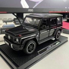 OK Mercedes-Benz G63 AMG 合金汽車模型, 奔馳G63【黑色】送底座