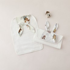 兒童純棉紗布吸汗巾 嬰兒墊背巾