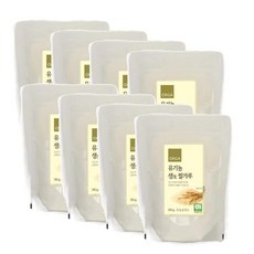 ORGA 유기농 생쌀가루, 350g, 8개