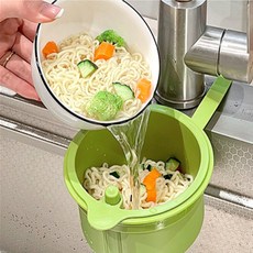 꿀템 다기능 걸이 싱크필터 싱크대배수구, 그린