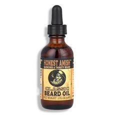 Honest Amish 어니스트 아미쉬 클래식 비어드 오일 (수염 관리) 60ml, 1개