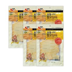 정화식품 숯불구이 통오징어 구수한맛, 5개, 35g
