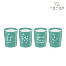 kerzon 漫步巴黎香氛蠟燭 肖蒙山丘公園, 1個, 漫步巴黎香氛蠟燭-肖蒙山丘公園