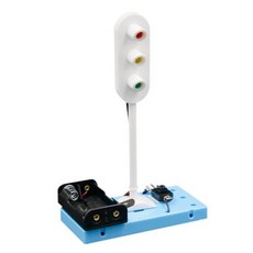 빨노초 LED 점등 교통 신호등 과학 만들기 교재 전기전자 체험 실험실 모듈 사이언스