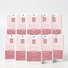 라비스코 닥터포켓 휴대용 카드형 스프레이 손소독제 봄맞이꽃향 퍼퓸핸드새니타이저, 12개, 15ml