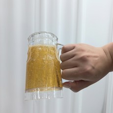 쏟아지지 않는 맥주컵, 1개