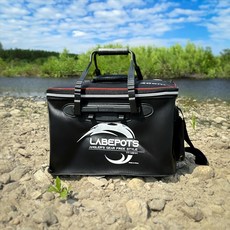 라베포츠 살림통 44형 바다 낚시 용품 보관함 미끼통 밑밥통 지렁이통 다용도 보조가방오늘출발, 블랙