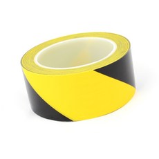 한울애 PVC 바닥 안전 테이프 산업용테이프, 황흑색