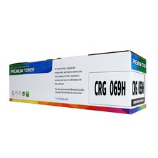CRG-069 CRG-069H 대용량 재생 토너 MF756CX LBP674Cx MF7596CxKG, 대용량 검정, 1개
