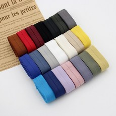 20mm 컬러 골지접밴드 스판바이어스 엘라스틱바인딩, 1개, 그레이