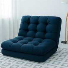 아르디스 2인용 접이식 좌식 소파베드, 딥블루