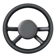 MEWANT 지프 랭글러 (JK) 2007-2011 지프 랭글러 (JK) 2007-2011 자동차 스티어링 휠 액세서리 지프 랭글러 (JK) 2007-2011용 핸드 바느질 3, 10:3D 스타일(블랙 PU 가죽 & 블랙 실)