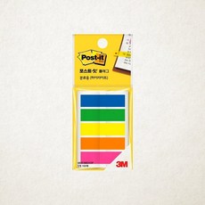 3M 포스트잇 플래그 하이라이트 분류용 인덱스 5색 683T-5BGYO 100매입