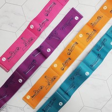 [FullyJully Store] 초보용 요가 벨트 필라테스스트랩 필라테스벨트 스트레칭스트랩 요가스트랩 스트레칭벨, 상세페이지 참조, 1개