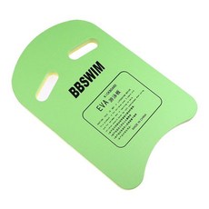 U자형 플로팅 수영 보조기 초보자 워터 보드 방수 폼 훈련용 휴대용 킥, Green