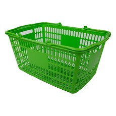 지금스토어 쇼핑 마트바구니 특대형, 1개, 연두색