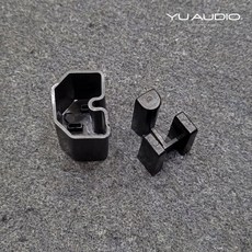 YU AUDIO 電源插頭保護蓋, 1個, C15+5-15P 一套, 黑色