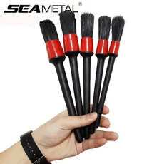 SEAMETAL 자동차 디테일링 브러시 세트 다기능 스폰지 타올 세차 유지 보수 청소 5 개 13, 02 5PCS