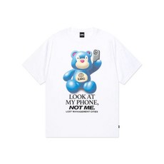 [엘엠씨] LMC 3D BEAR TEE white