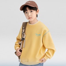 키즈목마 남아용 맨투맨 데일리 라운드넥 레터링 편한 루즈핏 긴팔 티셔츠 725