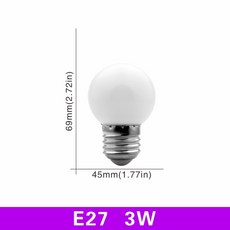 E27 E14 LED 전구 램프 다 조명 AC 220V 240V 봄빌라 스포트라이트 차갑고 따뜻한 흰색 램프 20W 18W 15W 12W 9W 6W 3W, E27 3W, Cold White