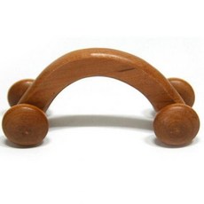 아트박스/와인앤쿡 기본형 우드 바퀴형 마사지기 1개, 단품없음