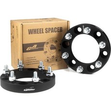 GASupply 단조 와이드 트레드 스페이서 6H PCD139.7 내경 108.1M12XP1.5 두께 20mm 매트 블랙 2장 세트