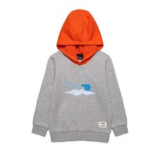 내셔널지오그래픽 N194KHD230 그루스 배색 후드 MGREY 318192