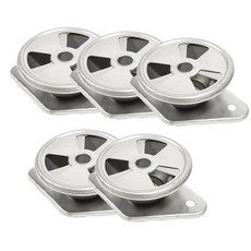 오즈테크 스테인리스 혼합관 5개 가스렌지 공기 조절기 업소용 화구 간택기 부품