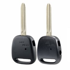 쿠쿠스토어 XIEAILI OEM 10개 1/2버튼 교체 키 케이스 리모컨 쉘 토요타 카리나 에스티마 하리어 프레비아, 01 No Logo, 01 2Button