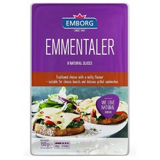 엠보그 냉장 에멘탈치즈슬라이스 150g, 1개