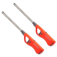 SUNTOUCH 가스 점화기 식당라이타, 오렌지, 2개