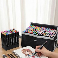 차차쿠바 트윈 아트마카 드로잉 마카펜+펜홀더 세트, 1세트, 168색