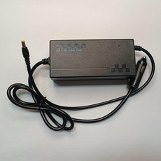 시거잭 주행충전기 납산 충전 캠핑 차량 삼원 밧데리 인산철 배터리 커넥터, 12.6V5A DC5521 머리, 1mAh, 1개