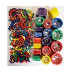 9가베 고리 반고리288개, 1개