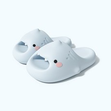 萌萌鯊兒童拖鞋 可愛造型EVA居家外出休閒拖鞋