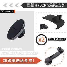 HEMIGA 保時捷 Porsche Macan (2014-2024) 專用車用手機架, 1個, 整組H702Pro磁吸
