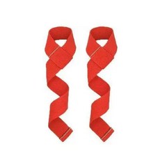 源頭廠家直供運動健身男女通用助力帶引體向上舉重護腕防滑握力帶, 1個, 基礎款紅色(2只裝):如圖所示