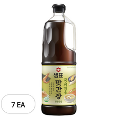 샘표 맛간장 국찌개용, 1.7L, 7개