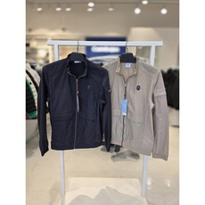 까스텔바작 톤앤톤 소재 믹스 홑겹 점퍼 방풍점퍼 골프웨어 골프복 골프 여름 FW25 BGEMJP205