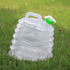 캠핑 낚시 자바라 물통 10리터, 1개