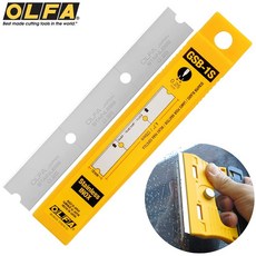 OLFA 不鏽鋼刮刀替換刀刃 GSB-1S (30入; 刃寬12cm) 適用於GSR-1/GSR-2刮刀, 1個