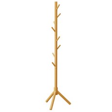 實木落地掛衣架 高度172cm 寬度38cm, 三腳款